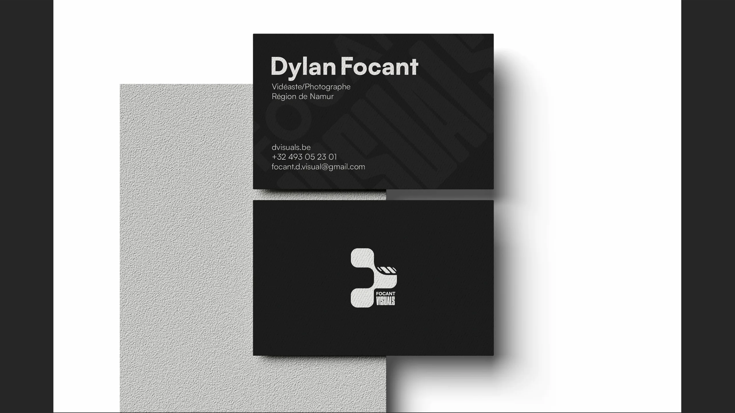 Focant Visuals — Carte de visite